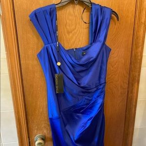 Blue Tadashi Shoji Cocktail Dress